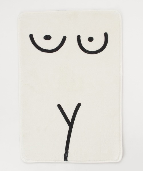 Made in I（メイドインアイ）の「モダンアートバスマット＆ラグ（ラグ/マット・レディース・A/B/C・FREE）」の9枚目の写真