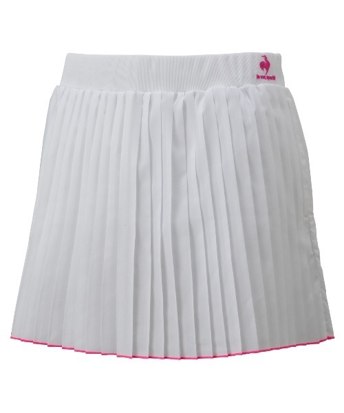 le coq sportif(ルコックスポルティフ)の「NEO HERITAGE PLEATS GAME SKORT(スカート・レディース・ホワイト/ネイビー・M/L/XL/S)」の11枚目の写真
