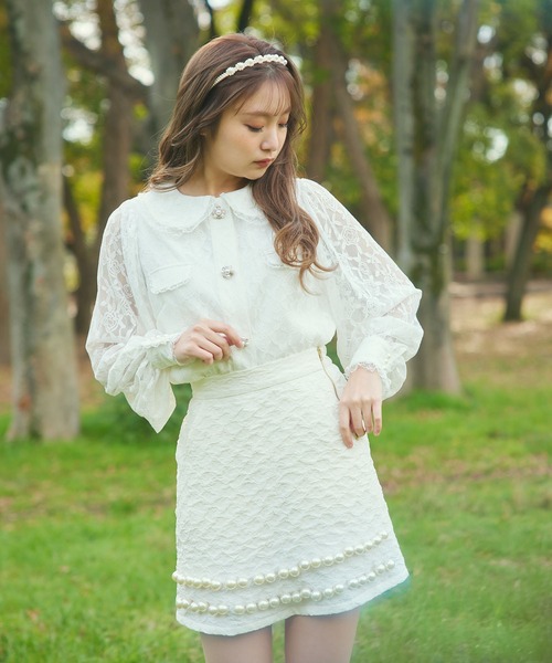 Swankiss（スワンキス）の「SX pearl line S/K（スカート）」 - WEAR