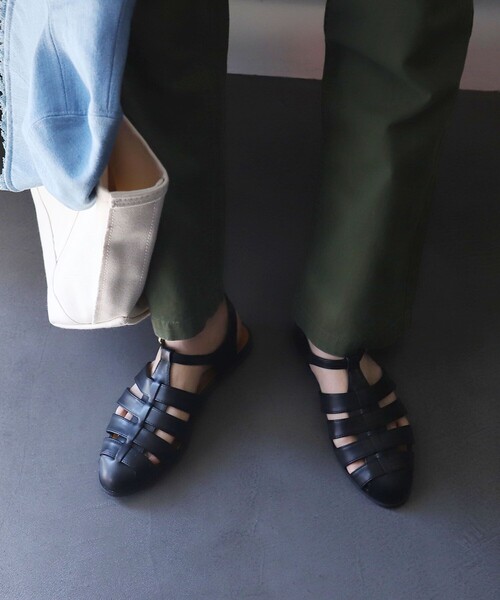 FREAK'S STORE(フリークスストア)の「eblouna/エブローナ グルカサンダル(サンダル・レディース・ブラック/ブラウン・38/36/37)」の18枚目の写真