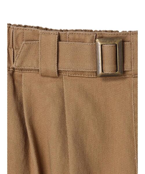 Green　Parks（グリーンパークス）の「グルカショートパンツ（その他パンツ・レディース・ベージュ/チャコールグレー・FREE）」の18枚目の写真