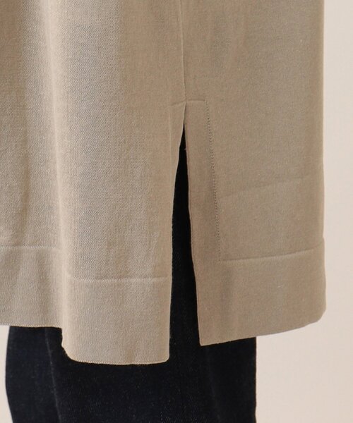 UNTITLED（アンタイトル）の「◆【清涼感】コットン混 ミドルカーディガン＜洗える／オンオフどちらも＞（カーディガン/ボレロ・レディース・ブラック/グレー系/サンドベージュ・48/44/02/04/00）」の10枚目の写真