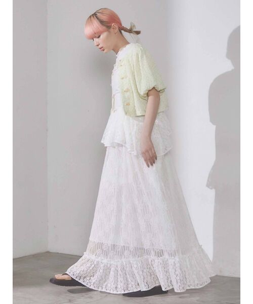 merry jenny（メリージェニー）の「flowerチャイナブラウス（シャツ/ブラウス・レディース・ピンク/イエロー/グリーン・FREE）」の22枚目の写真