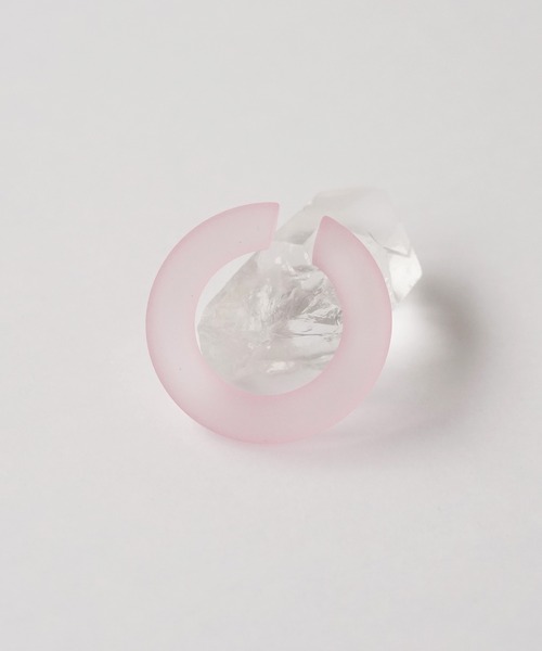 SIGNAL(シグナル)の「【SIGNAL / シグナル】Pastel color Ear cuff / イヤーカフ(イヤーカフ・レディース・ホワイト/ピンク/イエロー/グリーン・FREE)」の8枚目の写真