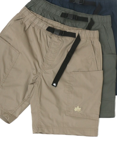 Hysterics ワンポイントロゴ刺繍キャンバスアウトドアパンツ LOGOS（ロゴス）の「LOGOS/ロゴス ストレッチ ワンポイント ロゴ