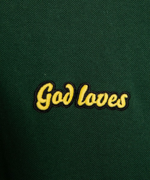 WEGO（ウィゴー）の「WEGO/スタンドハーフジップワンポイントT（Tシャツ/カットソー・メンズ・ダークグリーン/オフホワイト・MEDIUM/LARGE）」の11枚目の写真