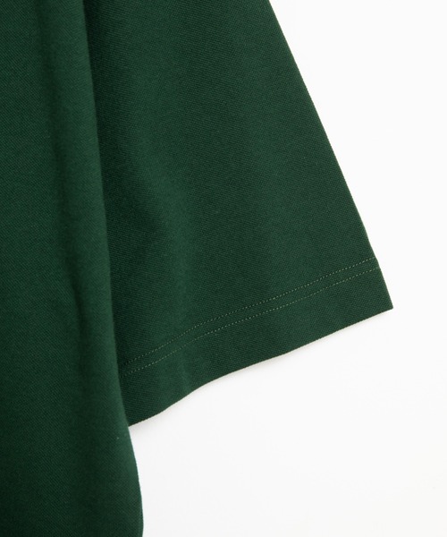 WEGO（ウィゴー）の「WEGO/スタンドハーフジップワンポイントT（Tシャツ/カットソー・メンズ・ダークグリーン/オフホワイト・MEDIUM/LARGE）」の12枚目の写真