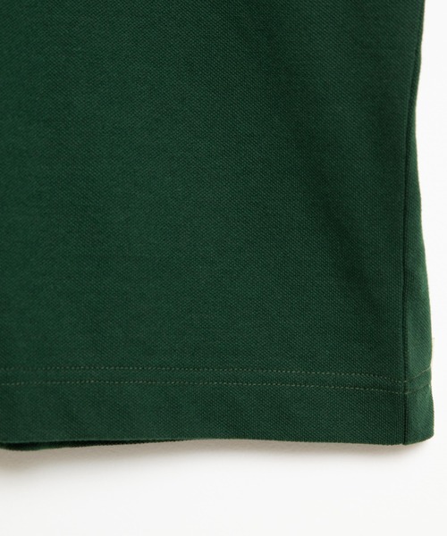 WEGO（ウィゴー）の「WEGO/スタンドハーフジップワンポイントT（Tシャツ/カットソー・メンズ・ダークグリーン/オフホワイト・MEDIUM/LARGE）」の13枚目の写真