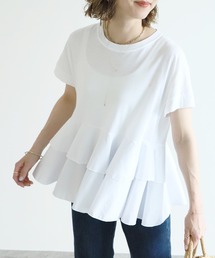 reca | フハク切り替えティアードカットソー(Tシャツ/カットソー)