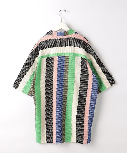 ANDERSSON BELL(アンダースンベル)の「<Andersson Bell> STRIPE KNIT OPENN SHIRT/シャツ(シャツ/ブラウス・メンズ・その他1・M/L)」の2枚目の写真
