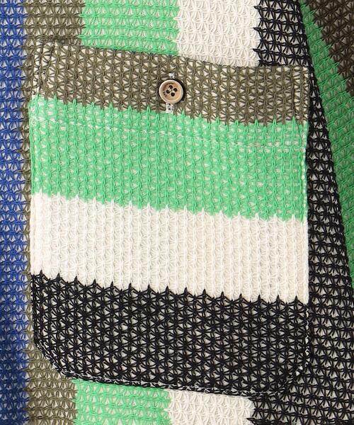 ANDERSSON BELL(アンダースンベル)の「<Andersson Bell> STRIPE KNIT OPENN SHIRT/シャツ(シャツ/ブラウス・メンズ・その他1・M/L)」の6枚目の写真
