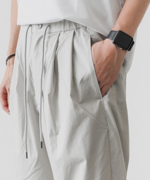 ATTACHMENT(アタッチメント)の「【 直営店・ZOZOTOWN限定 】タイプライタークロスオーバーストレッチツータックパンツ / TYPEWRITER CROSSOVER STRETCH 2TACK PANTS(その他パンツ・メンズ・ライトグレー/ブラック/グレー系その他・1/2/3)」の9枚目の写真