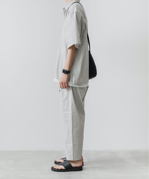 ATTACHMENT(アタッチメント)の「【 直営店・ZOZOTOWN限定 】タイプライタークロスオーバーストレッチツータックパンツ / TYPEWRITER CROSSOVER STRETCH 2TACK PANTS(その他パンツ・メンズ・ライトグレー/ブラック/グレー系その他・1/2/3)」の12枚目の写真