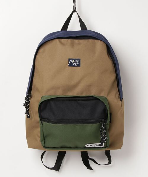 OUTDOOR PRODUCTS（アウトドアプロダクツ）の「Mountain Mania/マウンテンマニア　 OUTDOOR PRODUCTS×MountainMania バックパック（バックパック/リュック・メンズ・ブルー/ベージュ・FREE）」の20枚目の写真