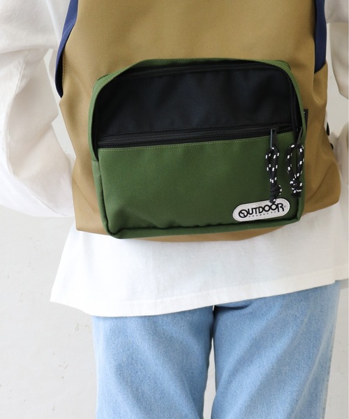 OUTDOOR PRODUCTS（アウトドアプロダクツ）の「Mountain Mania/マウンテンマニア　 OUTDOOR PRODUCTS×MountainMania バックパック（バックパック/リュック・メンズ・ブルー/ベージュ・FREE）」の18枚目の写真