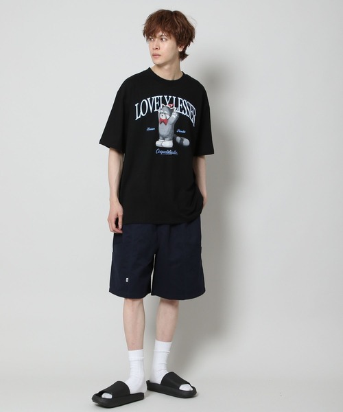 INFLATION(インフレーション)の「INFLATION/Waist Cargo ショートパンツ 2298990(その他パンツ・メンズ・ベージュ/ネイビー・MEDIUM/LARGE/X-LARGE/SMALL)」の5枚目の写真