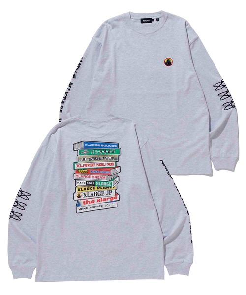 XLARGE（エクストララージ）の「SOUNDS L/S TEE（Tシャツ/カットソー・メンズ・ブラック/アッシュ/ホワイト・M/XL/L/S）」の3枚目の写真