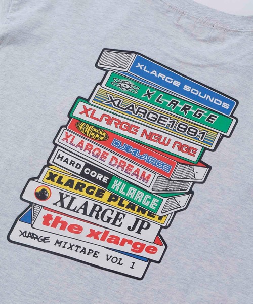 XLARGE（エクストララージ）の「SOUNDS L/S TEE（Tシャツ/カットソー・メンズ・ブラック/アッシュ/ホワイト・M/XL/L/S）」の6枚目の写真