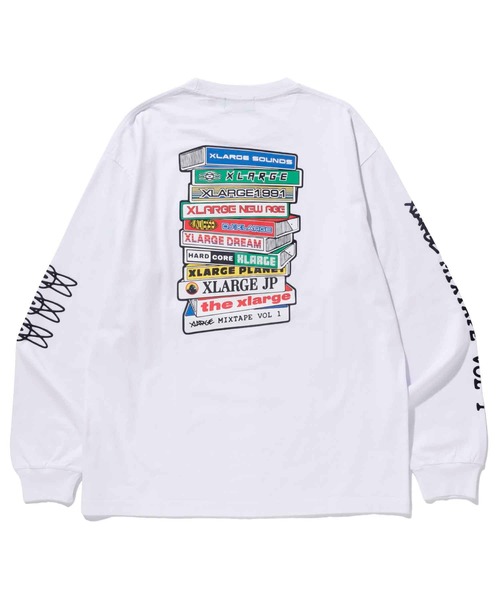 XLARGE（エクストララージ）の「SOUNDS L/S TEE（Tシャツ/カットソー・メンズ・ブラック/アッシュ/ホワイト・M/XL/L/S）」の12枚目の写真