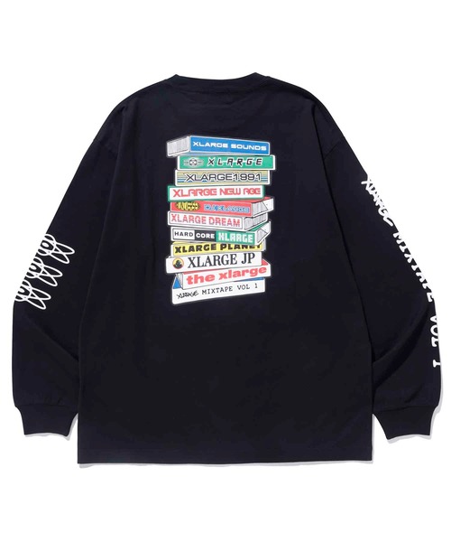XLARGE（エクストララージ）の「SOUNDS L/S TEE（Tシャツ/カットソー・メンズ・ブラック/アッシュ/ホワイト・M/XL/L/S）」の14枚目の写真