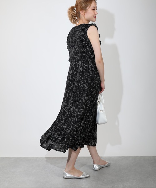 PICCIN（ピッチン）の「フリルスリーブワンピース（ワンピース・レディース・ブラック/ネイビー・M/L）」の16枚目の写真