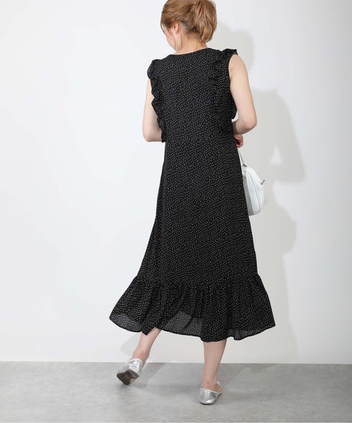 PICCIN（ピッチン）の「フリルスリーブワンピース（ワンピース・レディース・ブラック/ネイビー・M/L）」の17枚目の写真