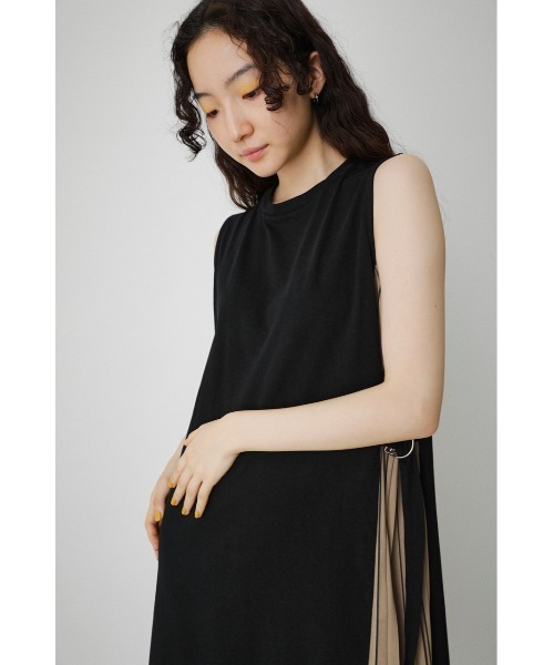 SIDELINEPLEATSONEPIECE/サイドラインプリーツワンピース