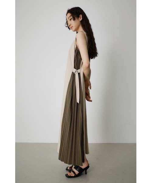 SIDELINEPLEATSONEPIECE/サイドラインプリーツワンピース