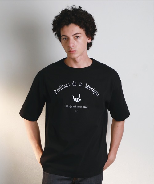 A DEGREE FAHRENHEIT(エーディグリーファーレンハイ)の「【ユニセックス商品】lmlオーバーサイズT(Tシャツ/カットソー・メンズ・ホワイト/ブラック・MEDIUM/LARGE/X-LARGE)」の1枚目の写真