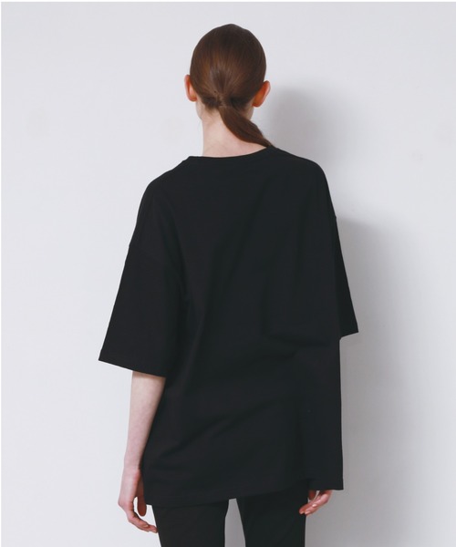 A DEGREE FAHRENHEIT(エーディグリーファーレンハイ)の「【ユニセックス商品】lmlオーバーサイズT(Tシャツ/カットソー・メンズ・ホワイト/ブラック・MEDIUM/LARGE/X-LARGE)」の19枚目の写真