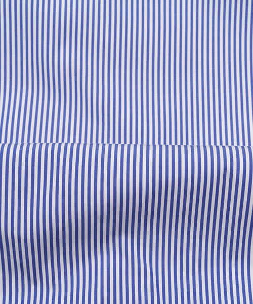 【セール】TESTAスマートドレスシャツ＜ブルーストライプ＞（ビジネスシャツ）｜BRICK & SONS（ブリックアンドサンズ）