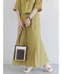 ehka sopo | アシンメトリーマーメイドスカート（セットアップ可）(スカート)