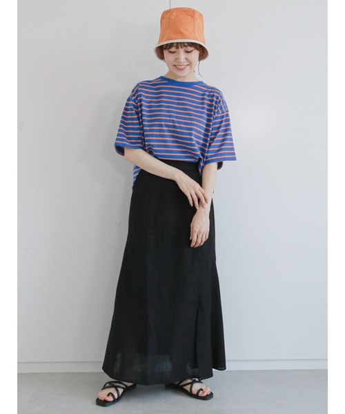 ehka sopo（エヘカソポ）の「アシンメトリーマーメイドスカート(セットアップ可)（スカート・レディース・ブラック/ベージュ/イエロー・ﾌﾘ-）」の10枚目の写真