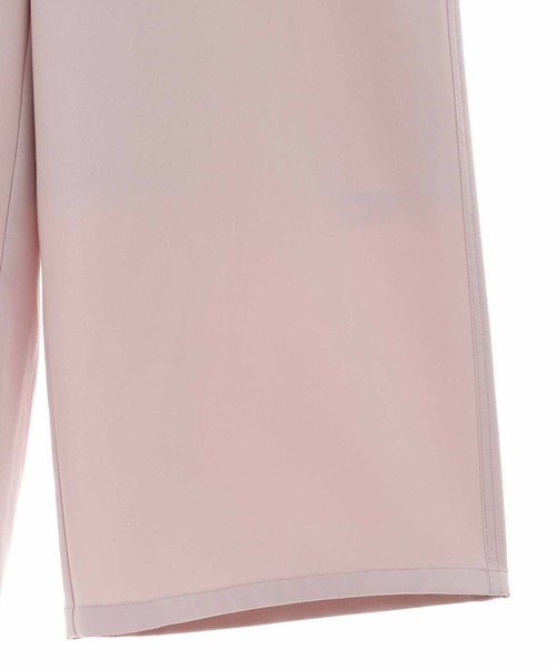 31 Sons de mode（トランテアン　ソン　ドゥ　モード）の「ウエストタブ付きワイドパンツ（スラックス・レディース・クリーム/ネイビー/ピンク・36/38）」の13枚目の写真