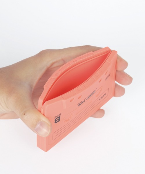 BIRTHDAY BAR（バースデイバー）の「マネーテープ コインケース カセットテープ（コインケース・レディース・グレー/イエロー/グリーン/コーラルピンク・フリー）」の13枚目の写真