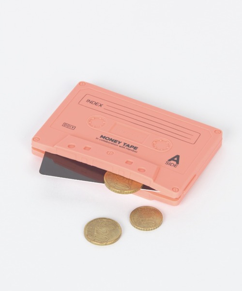 BIRTHDAY BAR（バースデイバー）の「マネーテープ コインケース カセットテープ（コインケース・レディース・グレー/イエロー/グリーン/コーラルピンク・フリー）」の12枚目の写真