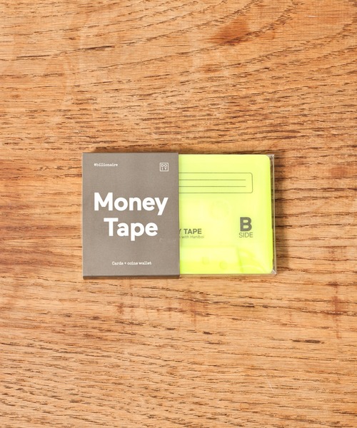 BIRTHDAY BAR（バースデイバー）の「マネーテープ コインケース カセットテープ（コインケース・レディース・グレー/イエロー/グリーン/コーラルピンク・フリー）」の6枚目の写真