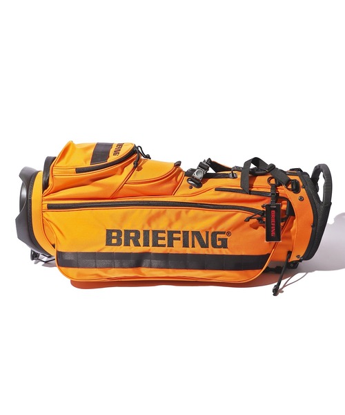 BRIEFING（ブリーフィング）の「BRIEFING/ブリーフィング CR-4 #02 AIR CR ゴルフバック ゴルフグッズ（スポーツグッズ・メンズ・オレンジ/ブラック・FREE）」の6枚目の写真
