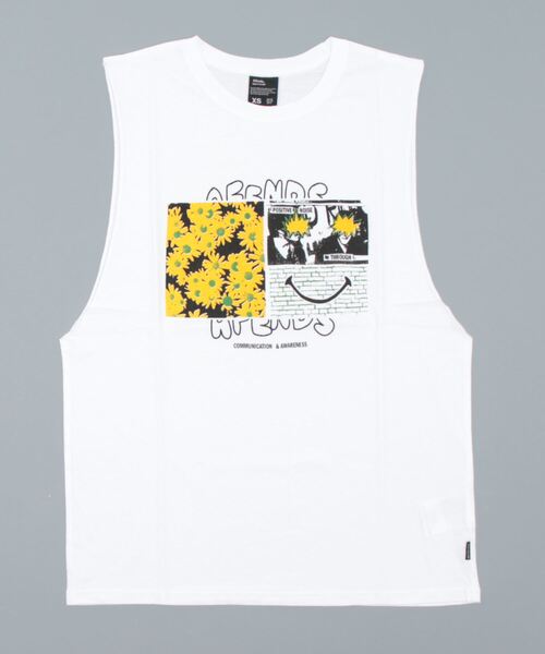 Afends（アフェンズ）の「TANK/AFENDS(アフェンズ)タンクトップ（タンクトップ・メンズ・ホワイト/ブラック・SMALL/MEDIUM/LARGE/X-LARGE）」の2枚目の写真