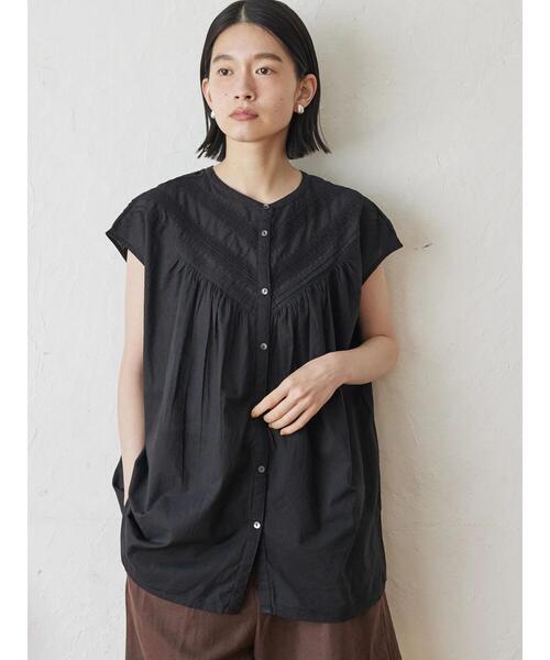 AMERICAN HOLIC（アメリカンホリック）の「2WAYフレンチスリーブレースブラウス（シャツ/ブラウス・レディース・レッド/ブラック・M/L）」の3枚目の写真