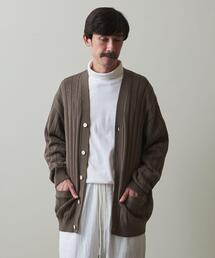 Steven Alan | ＜Steven Alan＞ SUP CTN VNECK CARDIGAN -LOOSE/カーディガン(カーディガン/ボレロ)