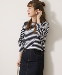 URBAN RESEARCH Sonny Label | ボーダードルマン長袖プルオーバー(Tシャツ/カットソー)