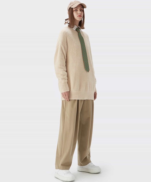 INFLATION(インフレーション)の「INFLATION(インフレーション)ハイウエストパンツ(その他パンツ・メンズ・ブラック/カーキ・S/M/L/XL)」の17枚目の写真