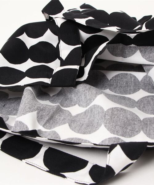 marimekko（マリメッコ）の「marimekko / マリメッコ  Pieni Unikko ファブリック トートバッグ LOK（トートバッグ・レディース・ブラック/ベージュ/レッド/ワインレッド/ブラック系その他/ナチュラル/グレー/グリーン/その他1/その他2/ブルー/ブラック×ホワイト・FREE）」の22枚目の写真