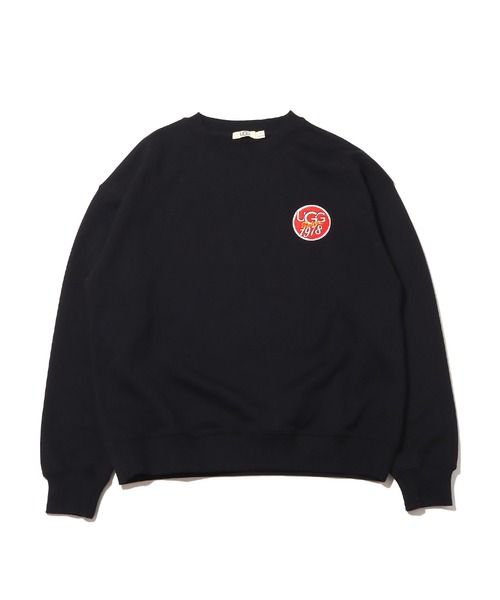 UGG ロゴ　スウェット 楽天市場】【UGG】アグ MADELINE FUZZY LOGO CREWNECK