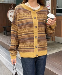 StyleSea | フェアアイルジャガード2WAYカーディガン(カーディガン/ボレロ)