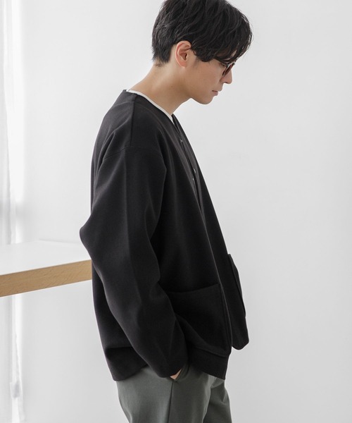 LAKOLE（ラコレ）の「ウーリーテックカーディガンジャケット / 281611