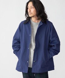 *SHIPS: 〈撥水〉 CORDURA(R) ナイロン混 ラグランスリーブ ハンティング ジャケット