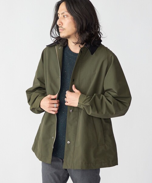 名品 コットン ハンティングジャケット ネイビー サイズ38 名品 コットン ハンティングジャケット ネイビー サイズ38 赤い