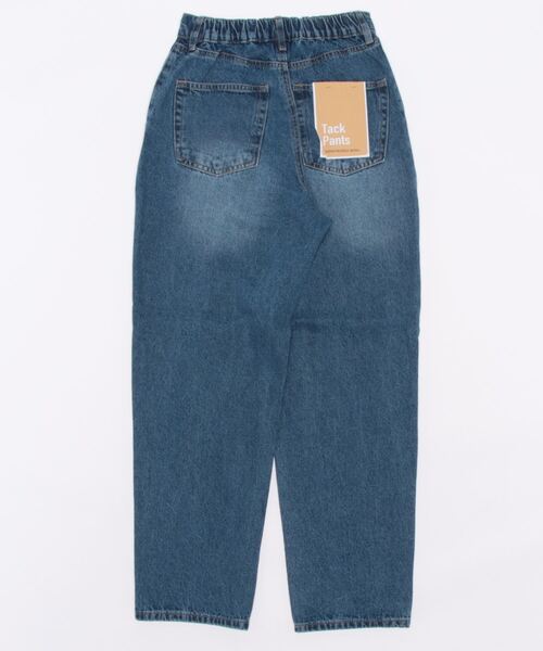HONEYSUCKLE ROSE(ハニーサックルローズ)の「【HONEYSUCKLE ROSE】タックバルーンデニムパンツ(デニムパンツ・レディース・ダークインディゴブルー・L/S/M)」の2枚目の写真